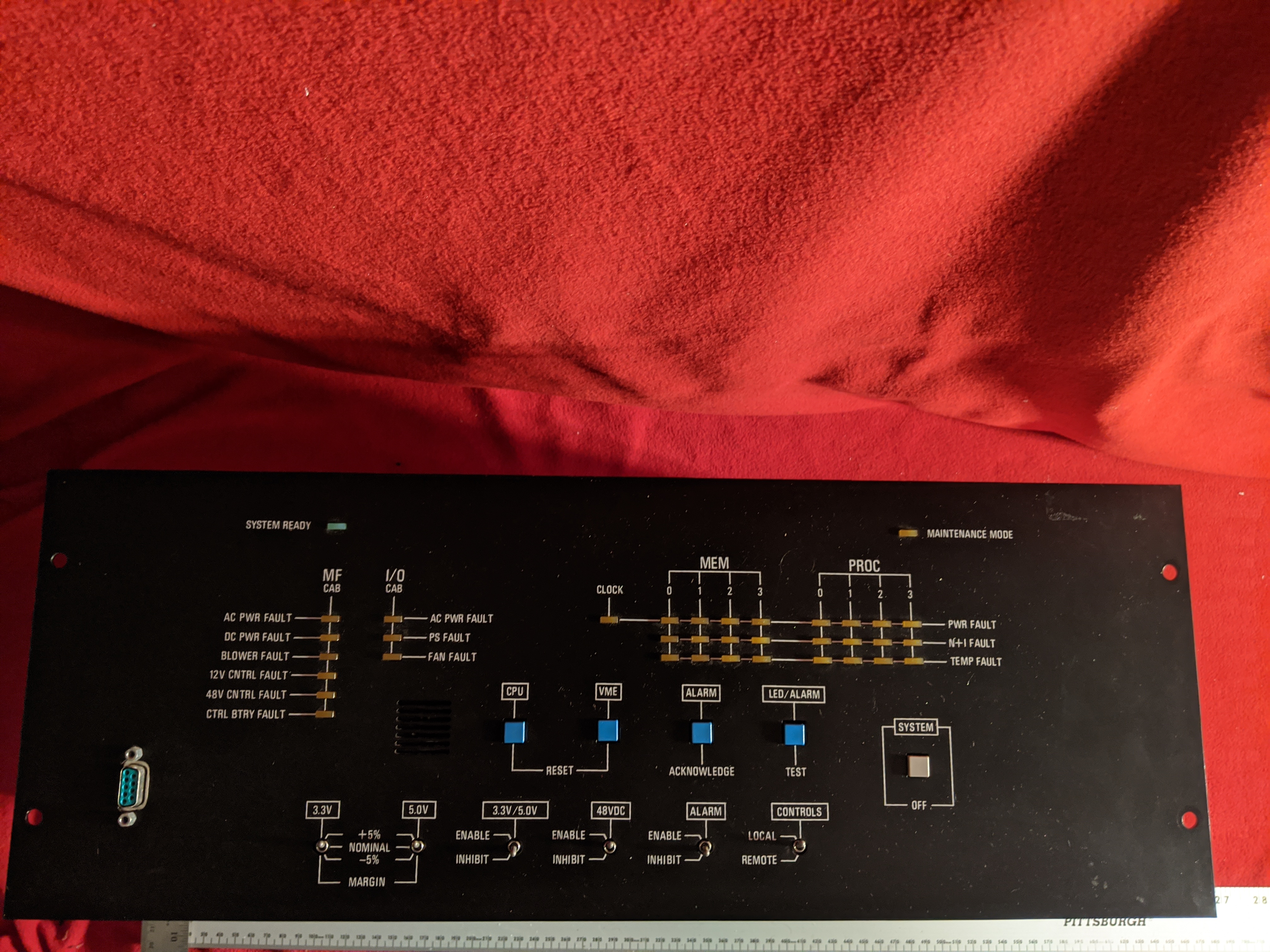 Cray J90 J916 control front photo