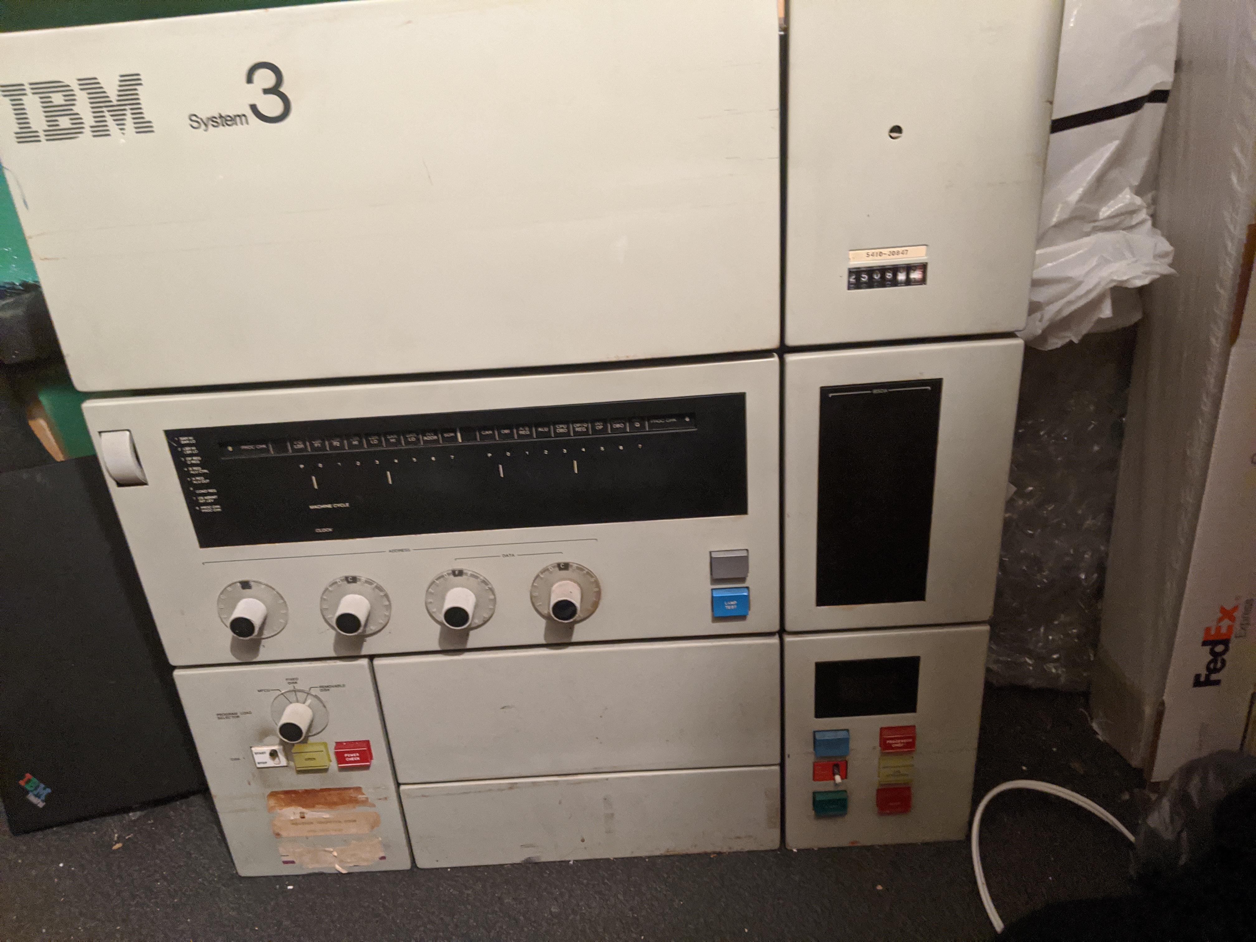 IBM System 3 Model 10 Console